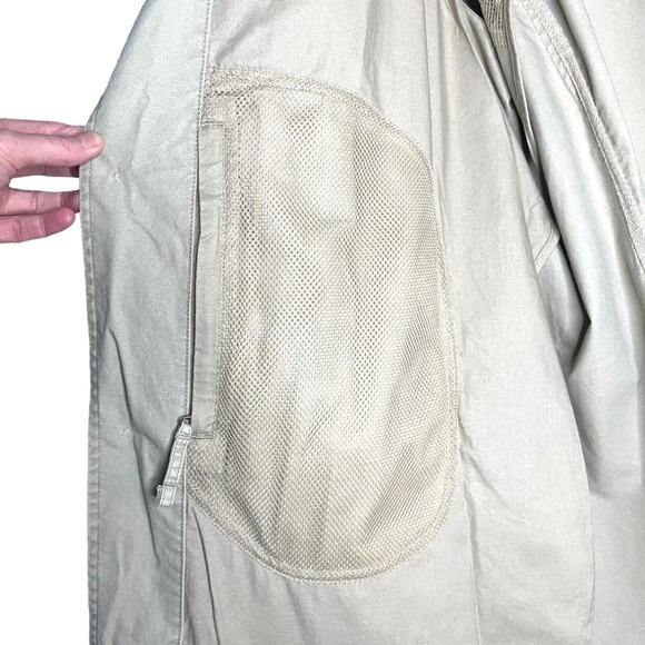 L.L. Bean Vintage Chore Field Utility Elbow Patches Jacket Size 52 Tall - Picture 9 of 16